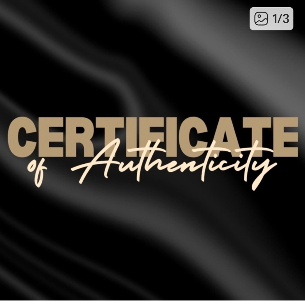 COA Certficate Of Authenticity Louis Vuitton/Gucci